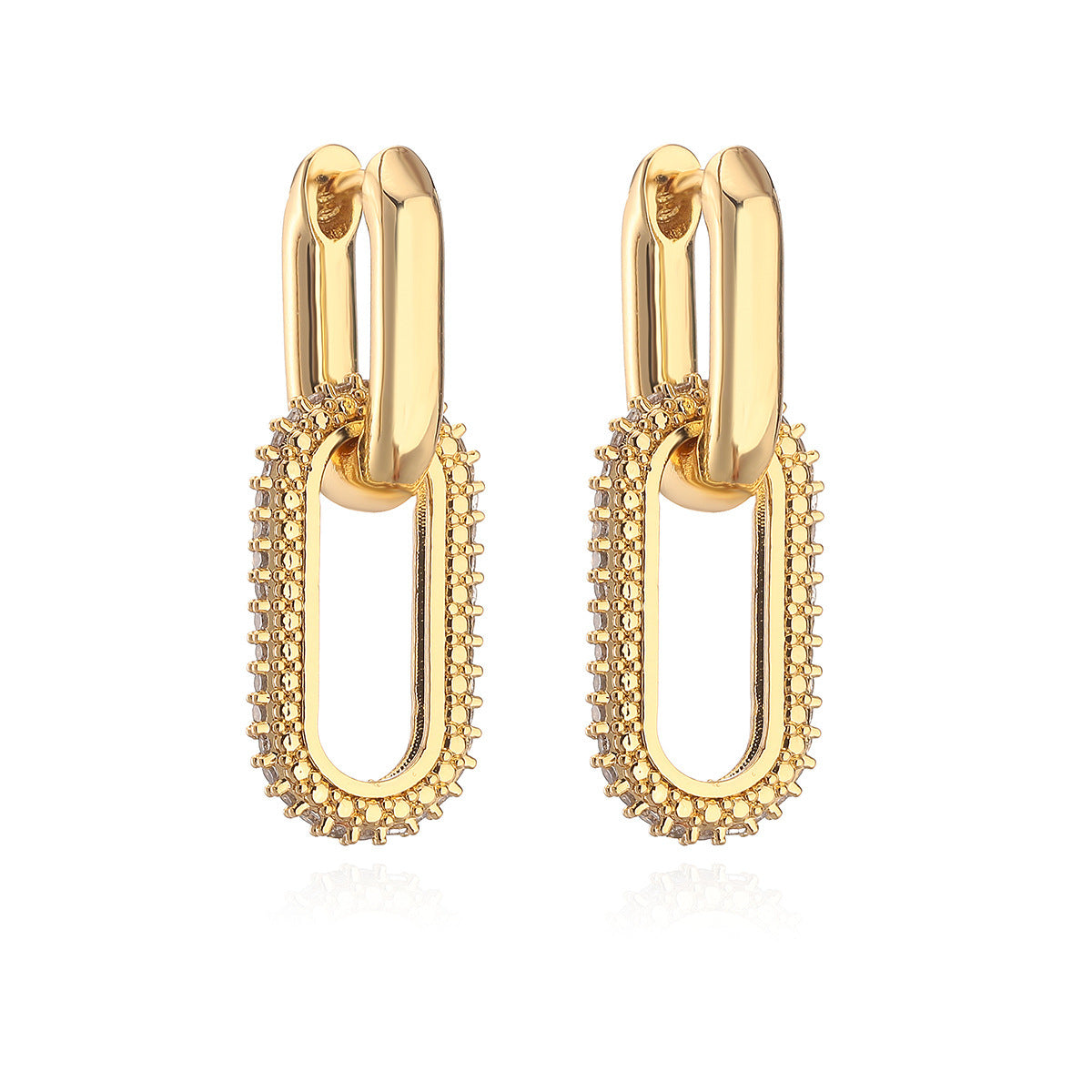 Paper Clip Earrings