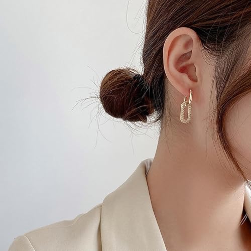 Paper Clip Earrings