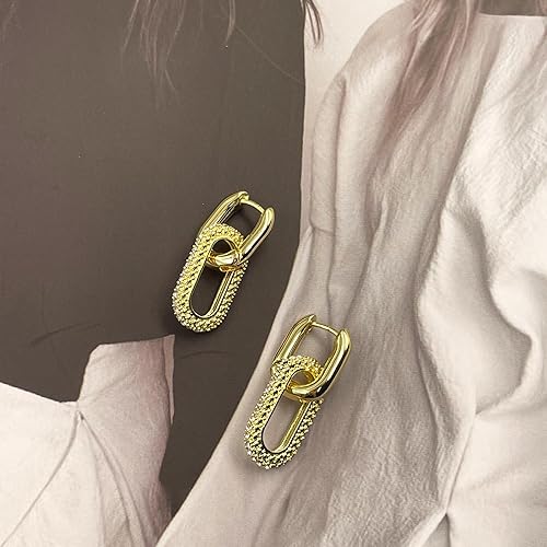 Paper Clip Earrings