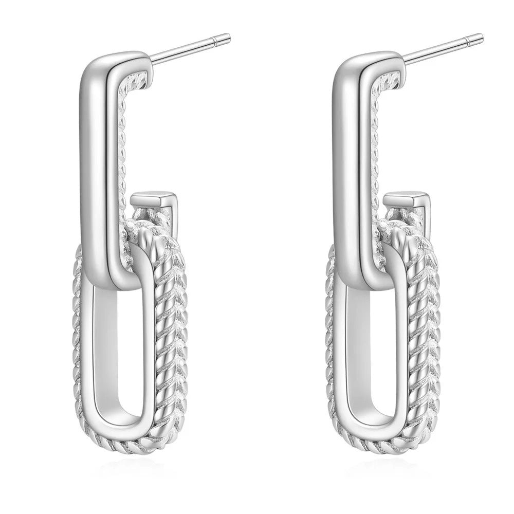 U shape Hook Drop Dangle Earring