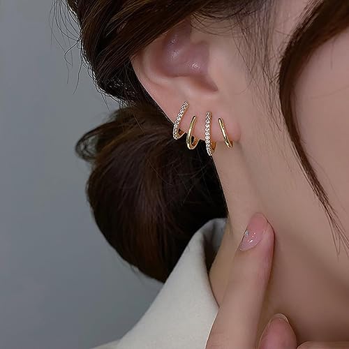 Four Claw Earrings for Women Cuff Hypoallergenic Design