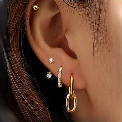 Gold Hoop Earrings for Women